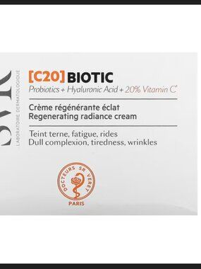 10/$20: SVR [C20] Biotic Regenerating Radiance Cream SAMPLE BNIB